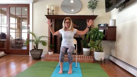 Strong Core Chair Yoga with Gail 4 Ever Grateful Yoga