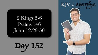 Day 152 - Bible in One Year KJV [2022]