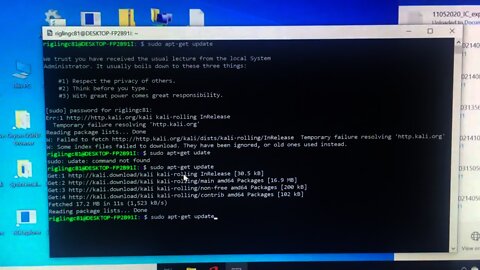 Computer hacked MitM