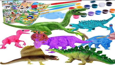 Dinosaur Kids Painting Kit