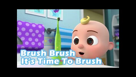 Brush Brush Its time To Brush | Nursery Rhymes | Kids Songs