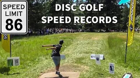 COMPILATION OF THE FASTEST DISC GOLF DRIVES RECORDED WITHIN TOURNAMENTS - [FOREHAND AND BACKHAND]