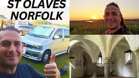 CAMPERVAN ADVENTURE IN ST OLAVES,NORFOLK