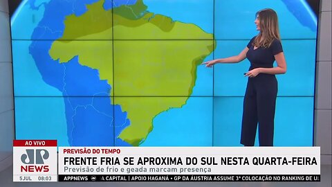 Frio e tempo seco continuam no Sul e Sudeste | Previsão do Tempo