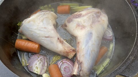 Dutch Oven Lamb Shanks