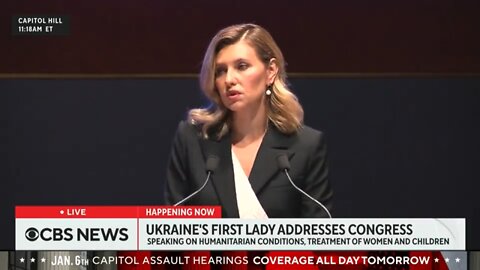 Ukrainian First Lady Olena Zelenska Addresses Congress: ‘I Am Asking for Weapons’