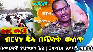 #ethiopia #news #ethiopiannews ብርሃኑ ጁላ በጭንቅ ውስጥ | በመርዓዊ የሆነውን እዩ | ጋምቤላ አሳዛኝ ክስተት || Sep-08-23