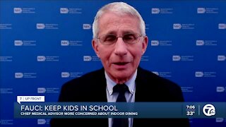 Dr. Anthony Fauci discusses Michigan's surging COVID-19 cases, the outlook for the future