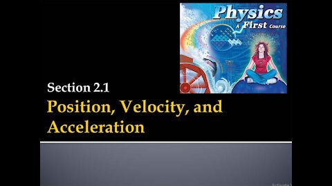 Conceptual Physics Section 2.1