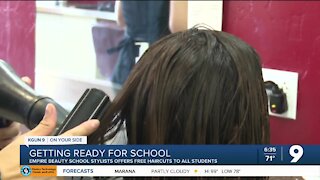 Tucson hair salon offers free haircuts for kids heading back-to-school