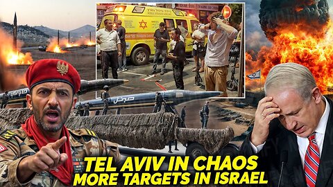 Panic in Israel!! HOUTHlS Unleashes Massive Attack on Tel Aviv with New Deadly Drone