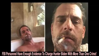 FBI Personnel Indicated They Have Enough Evidence To Charge Hunter Biden With More Than One Crime!