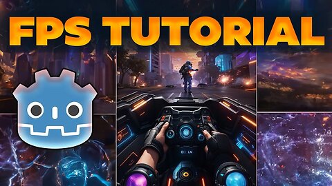 Godot 4 FPS Tutorial - Beginner friendly - HUD, Bullets & Powerups