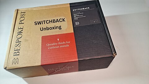 Bespoke Post Switchback Unboxing