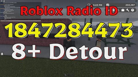 Detour Roblox Radio Codes/IDs