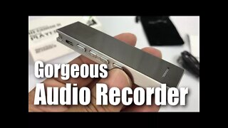 SLEEK 8GB Digital Audio Voice Recorder Review