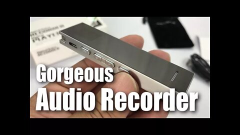 SLEEK 8GB Digital Audio Voice Recorder Review