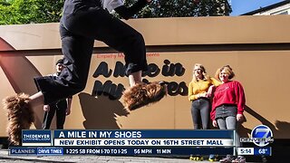 New exhibit lets you walk a mile in someone else's shoes