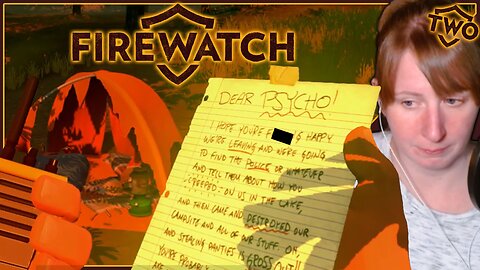 I Found the Teen's Campsite and.. What is Going On Here? | Firewatch [2]