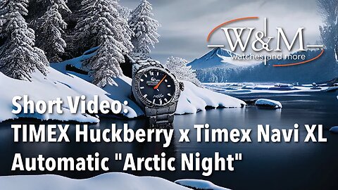 TIMEX Huckberry x Timex Navi XL Automatic "Arctic Night"