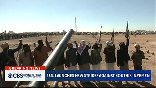 BREAKING NEWS: The United States launches fresh attacks on Houthi positions in Yemen.