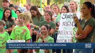 Education debate grows in Arizona