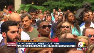 Cranley honors victims, first responders at Fountain Square vigil