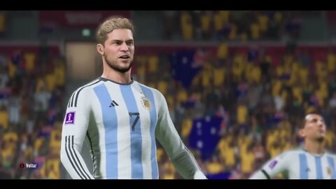 FIFA 23 - Argentina 2 x 1 Australia | Melhores Momentos, Copa Do Mundo Qatar 2022