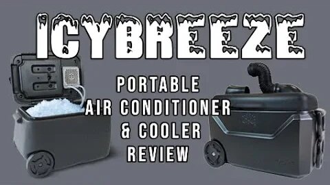 IcyBreeze Portable Air Conditioner Cooler Review - Dog Trial Must Have!