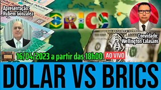 Dolar vs BRICS | Lula vs Haddad | Part. Wellington Calasans | Live Geoforça