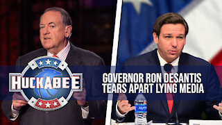 Governor Ron DeSantis Tears Apart LYING Media | FOTM | Huckabee