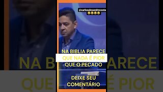 O QUE SERÁ PIOR QUE O PECADO ?? | Semeando a Verdade #shorts