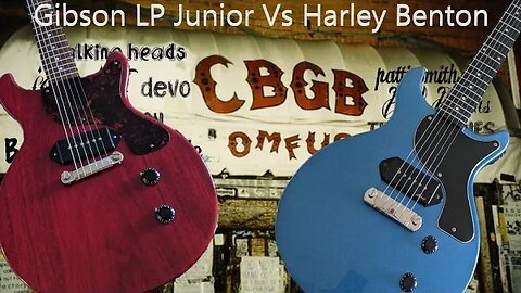 Gibson Les Paul Junior versus Harley Benton DC Junior