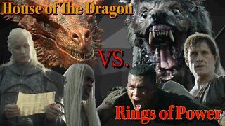 House of the Dragon VS. Rings of Power - Episode 3 Endings Scenes Comparisons and Comments!