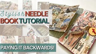 Stylish Needle Book - Paying it Backwards! | Quick & Easy [Tutorial]