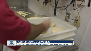 Local delivery businesses prepare for the Super Bowl rush