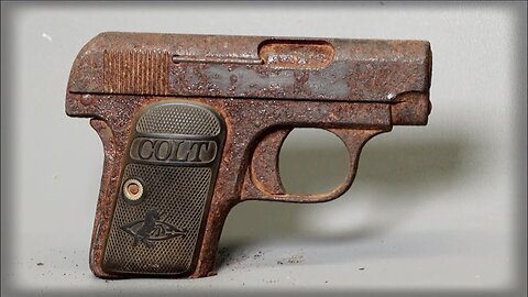 Restoration of a Seized up 1913 Colt Vest Pocket