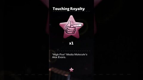 LittleBigPlanet Touching Royalty Pin #lbp2 #mediamolecule #littlebigplanet #shorts