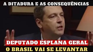 Deputado enfatiza; O mundo já sabe a verdade e o Brasil vai voltar aos trilhos/Questão de tempo