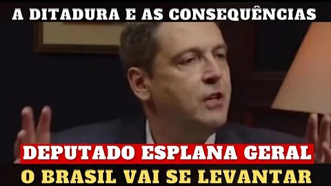 Deputado enfatiza; O mundo já sabe a verdade e o Brasil vai voltar aos trilhos/Questão de tempo