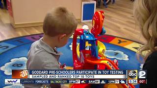 Local Preschoolers participate in nationwide toy test