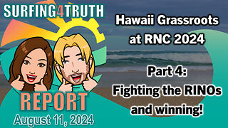 Hawaii Grassroots at RNC 2024 | Part 4: Fighting the RINOs and winning!