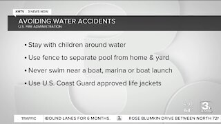 Avoiding water accidents over holiday weekend