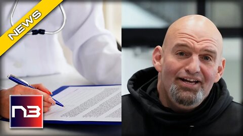 Fetterman Campaign PANICS, Releases Desperate Letter From Doctor To Cover His Disintegration