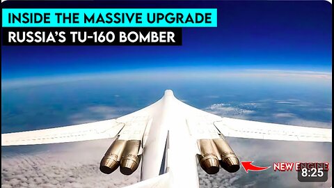 The Upgraded Tu-160M ​​with the New NK-32-02 Engine - MilTec by DefenseTV