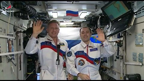 Prokopiev and Petelin on the ISS congratulated women on March 8