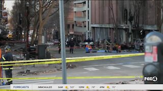 Officials search rubble for Nashville bombing