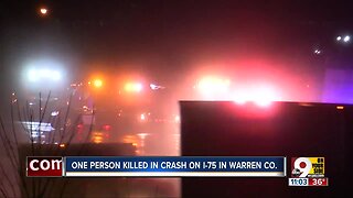 One dead in three vehicle crash on I75 in Warren County