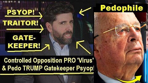 Controlled Opp. PRO 'Virus' & Pedo TRUMP Gatekeeper 'The People's Voice' in Plain Sight!