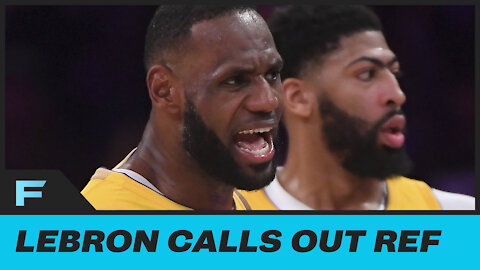 Lebron James Goes OFF On Refs for BAD Call During Game Two